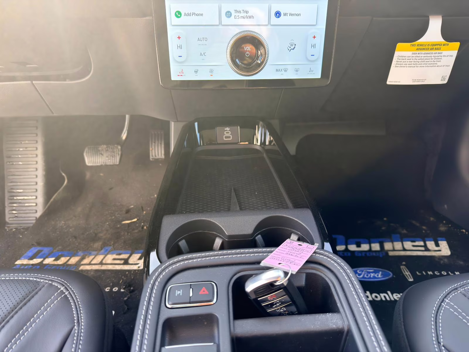 2025 Glacier Gray Metallic Tri-Coat Ford Mustang Mach-E Premium AWD SUV