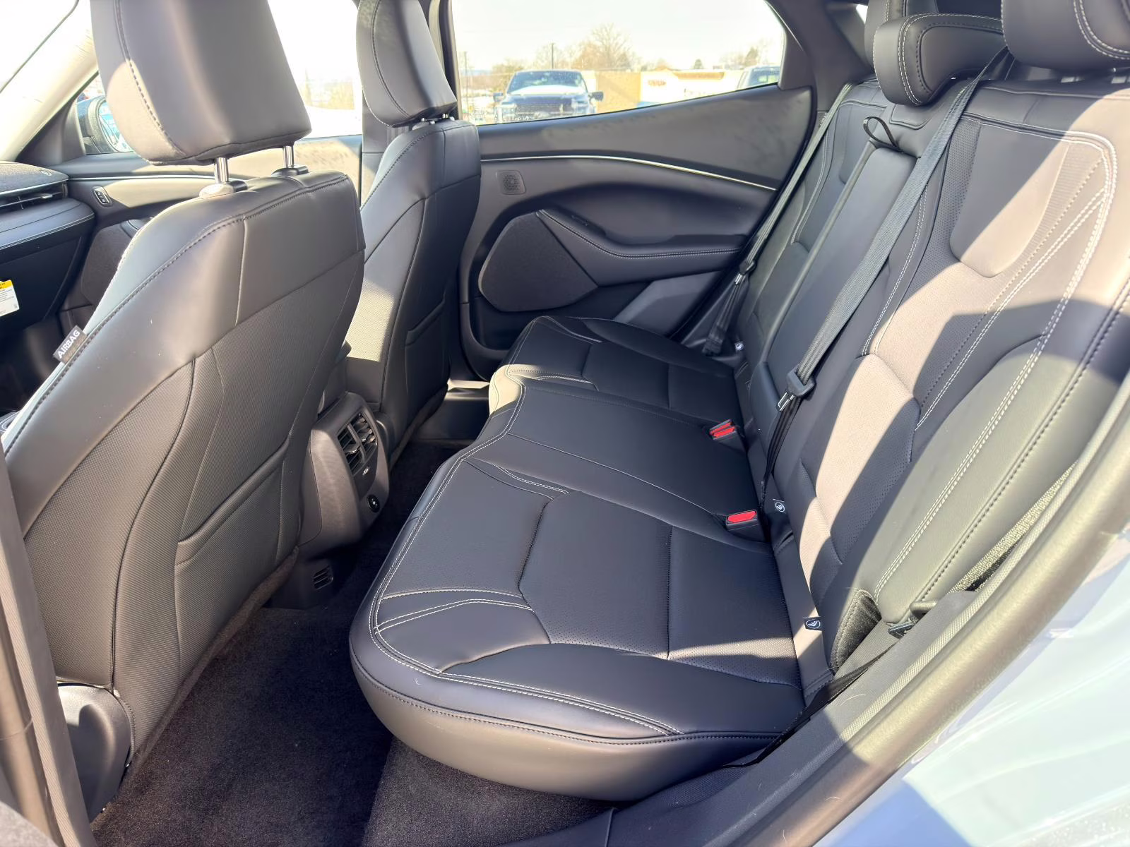 2025 Glacier Gray Metallic Tri-Coat Ford Mustang Mach-E Premium AWD SUV