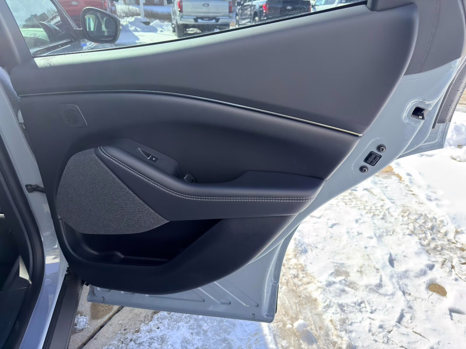 2025 Glacier Gray Metallic Tri-Coat Ford Mustang Mach-E Premium AWD SUV