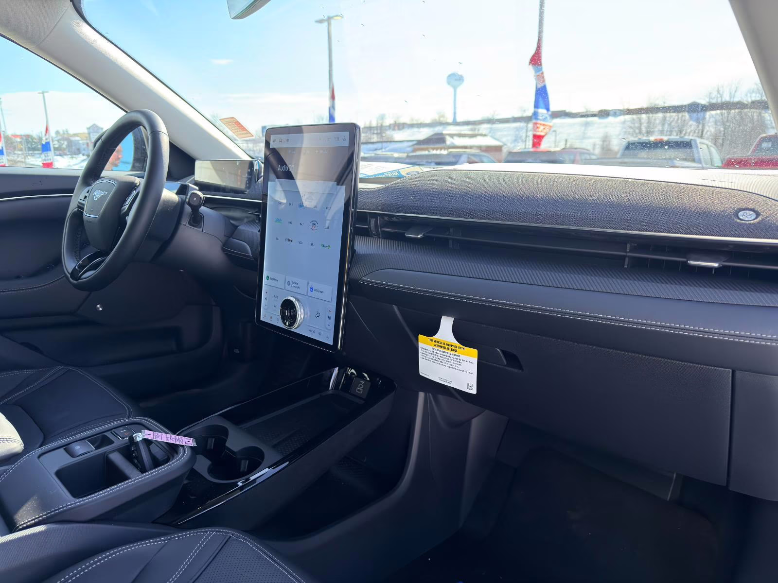 2025 Glacier Gray Metallic Tri-Coat Ford Mustang Mach-E Premium AWD SUV