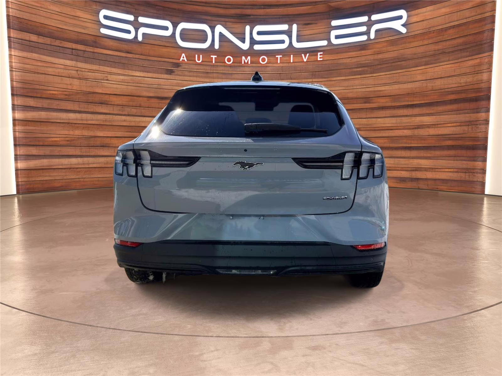 2025 Glacier Gray Metallic Tri-Coat Ford Mustang Mach-E Premium AWD SUV