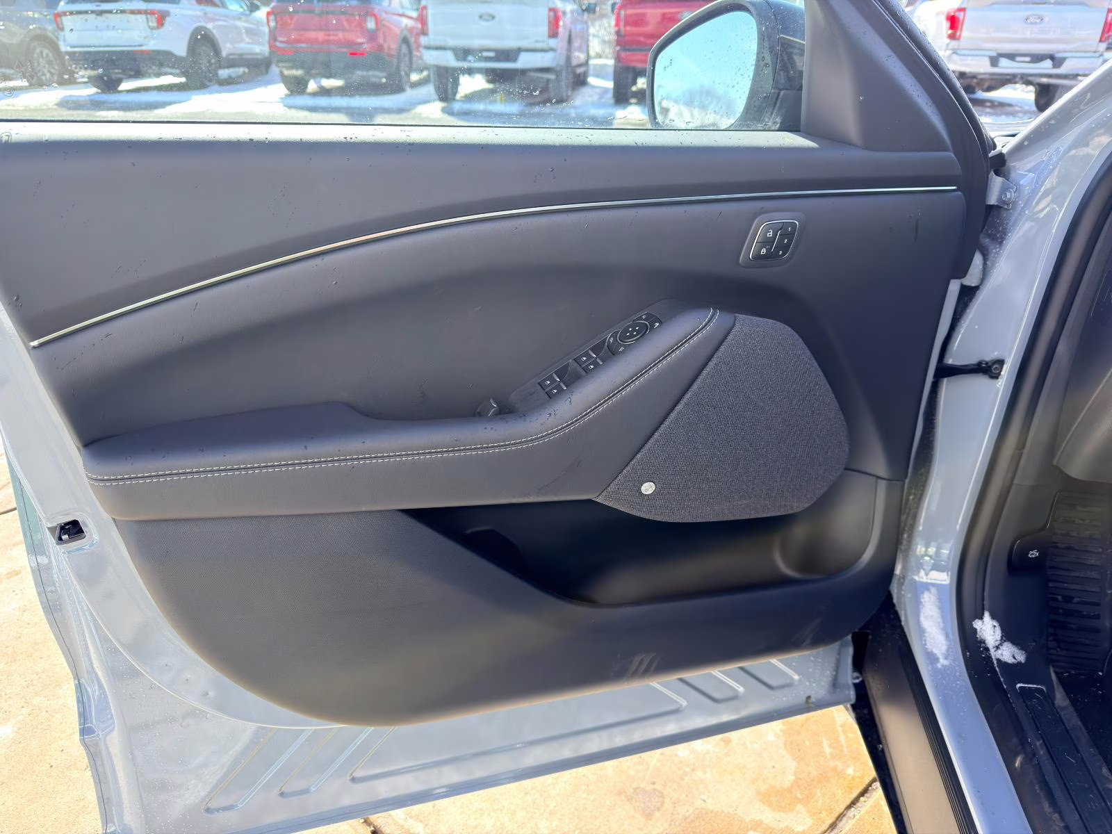 2025 Glacier Gray Metallic Tri-Coat Ford Mustang Mach-E Premium AWD SUV