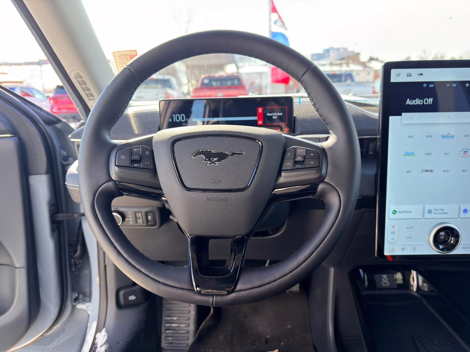 2025 Glacier Gray Metallic Tri-Coat Ford Mustang Mach-E Premium AWD SUV