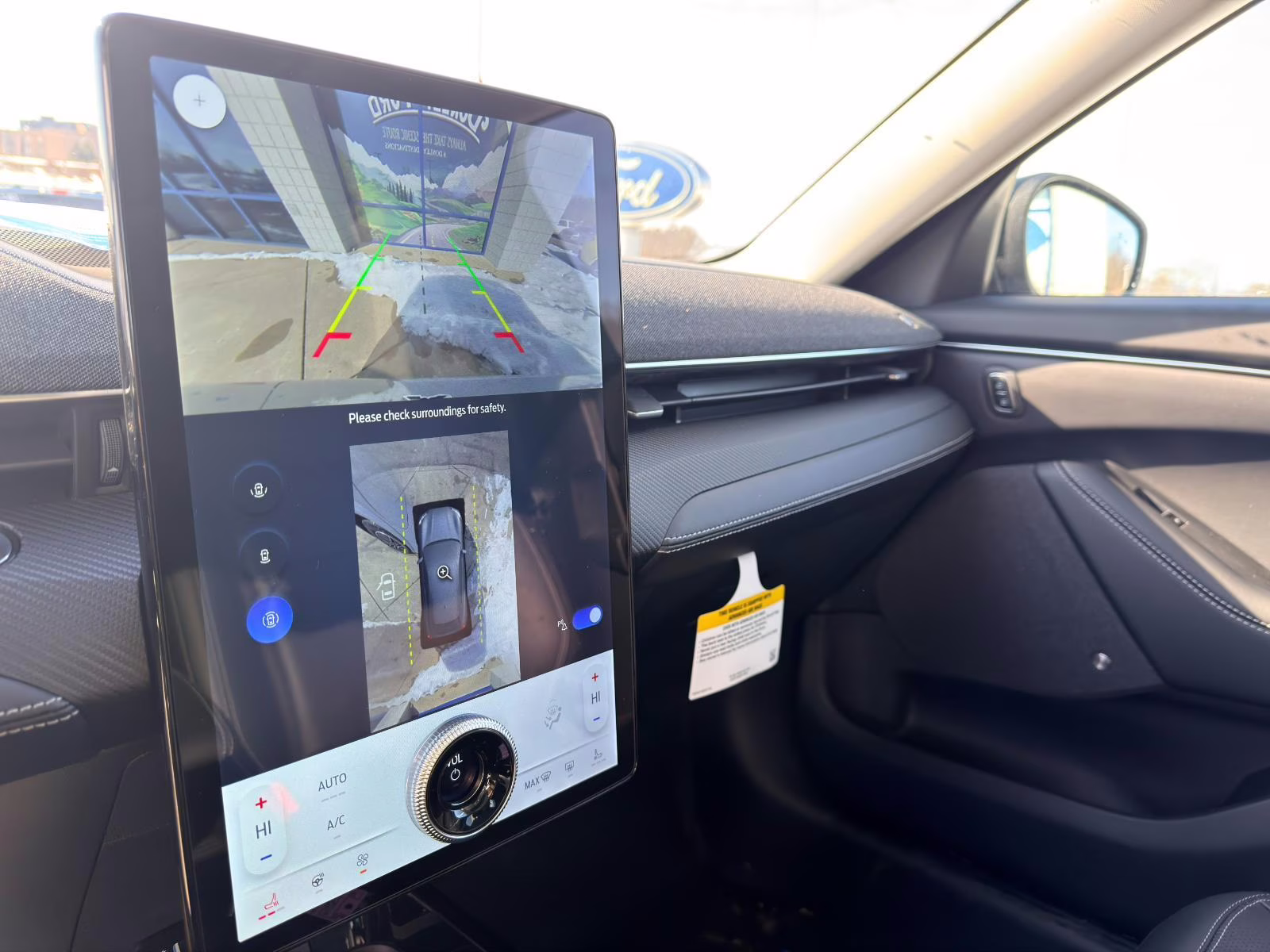 2025 Glacier Gray Metallic Tri-Coat Ford Mustang Mach-E Premium AWD SUV