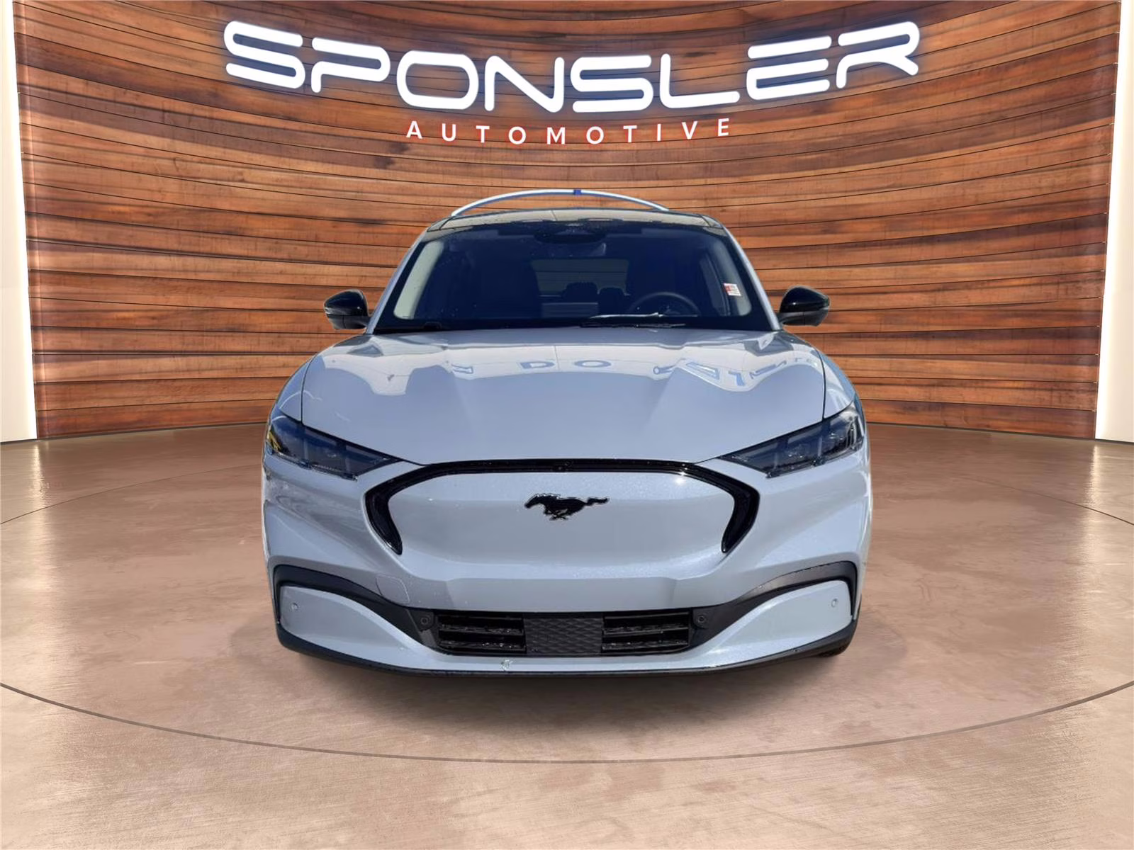 2025 Glacier Gray Metallic Tri-Coat Ford Mustang Mach-E Premium AWD SUV