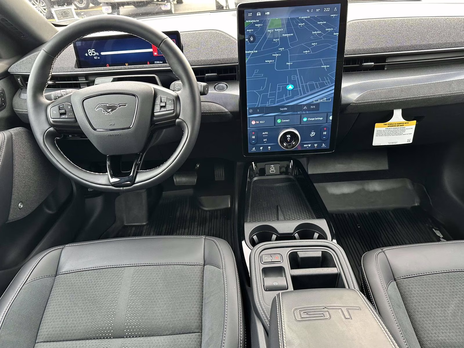 2025 Star White Metallic Tri-Coat Ford Mustang Mach-E GT AWD AWD SUV