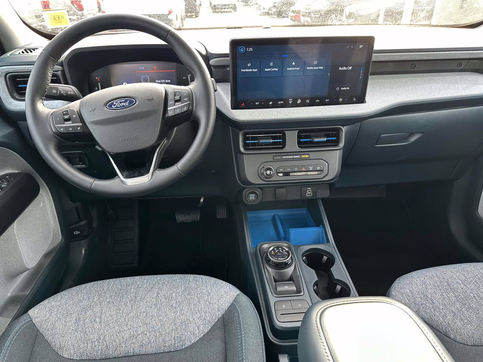 2025 Velocity Blue Ford Maverick XLT AWD SuperCrew AWD Truck