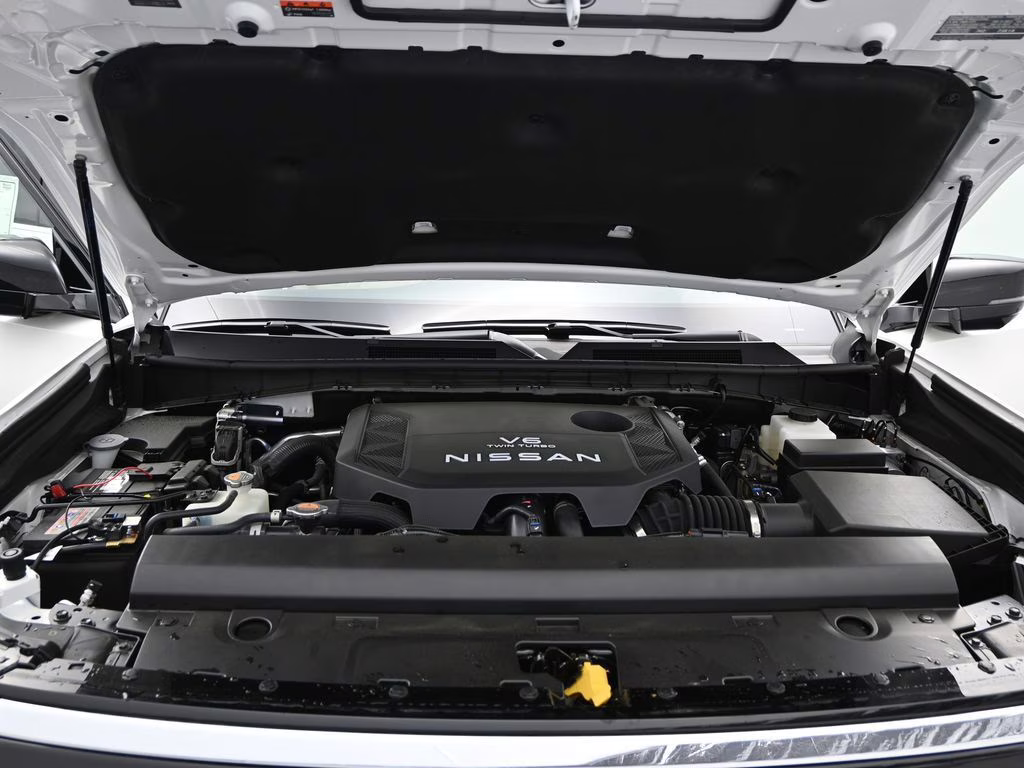 2026 Aspen White Tricoat Nissan Armada Platinum RWD SUV