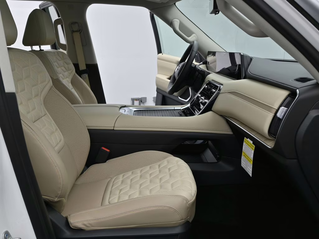 2026 Aspen White Tricoat Nissan Armada Platinum RWD SUV