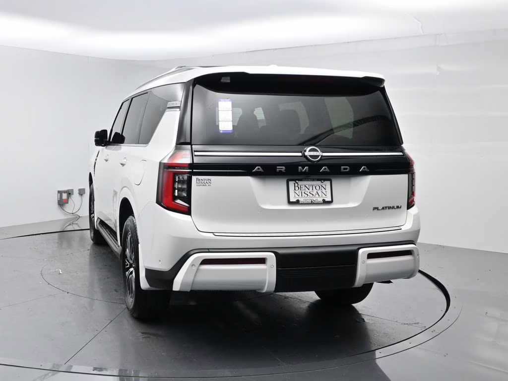 2026 Aspen White Tricoat Nissan Armada Platinum RWD SUV