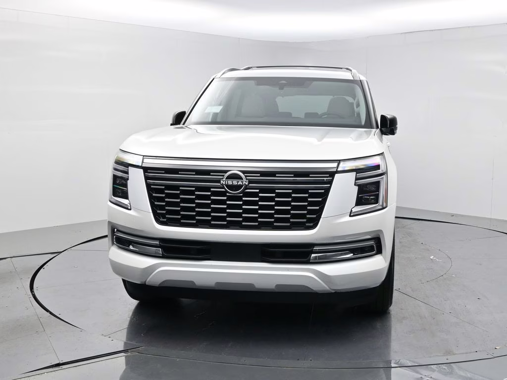 2026 Aspen White Tricoat Nissan Armada Platinum RWD SUV