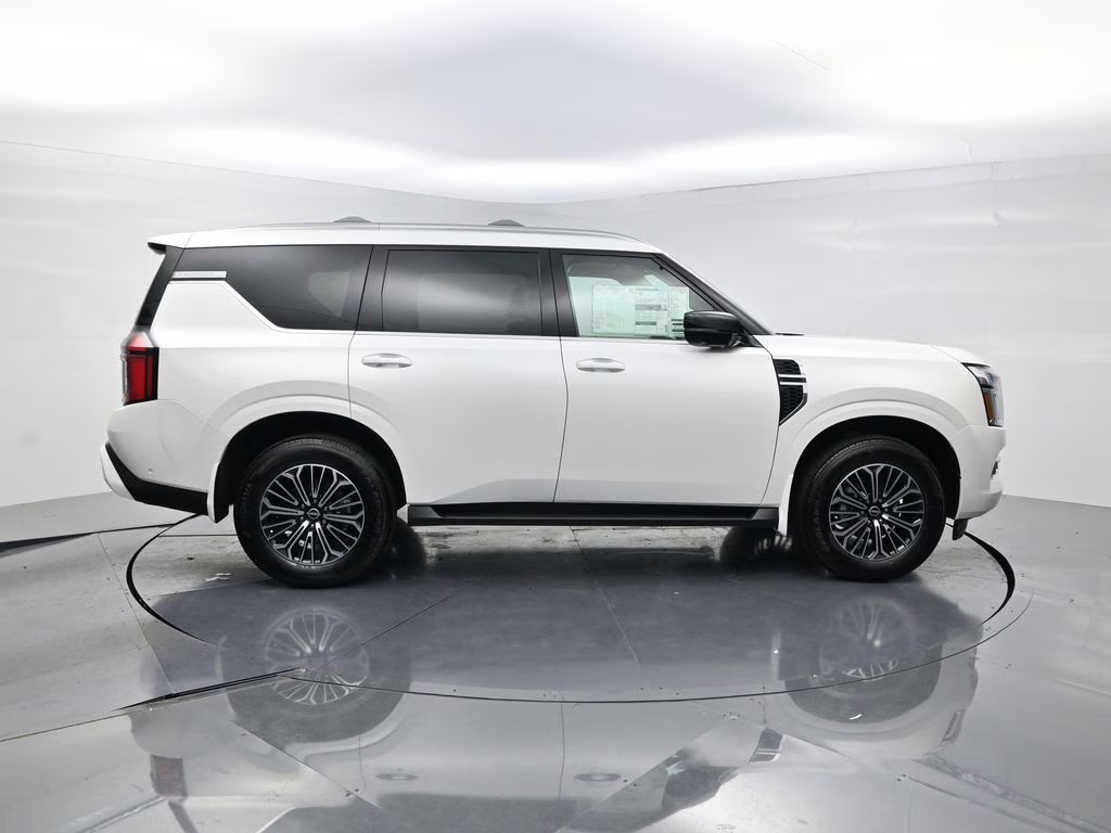 2026 Aspen White Tricoat Nissan Armada Platinum RWD SUV
