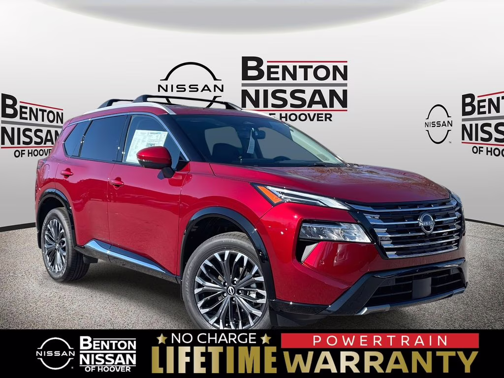 2026 Scarlet Ember Tintcoat Nissan Rogue Platinum AWD SUV