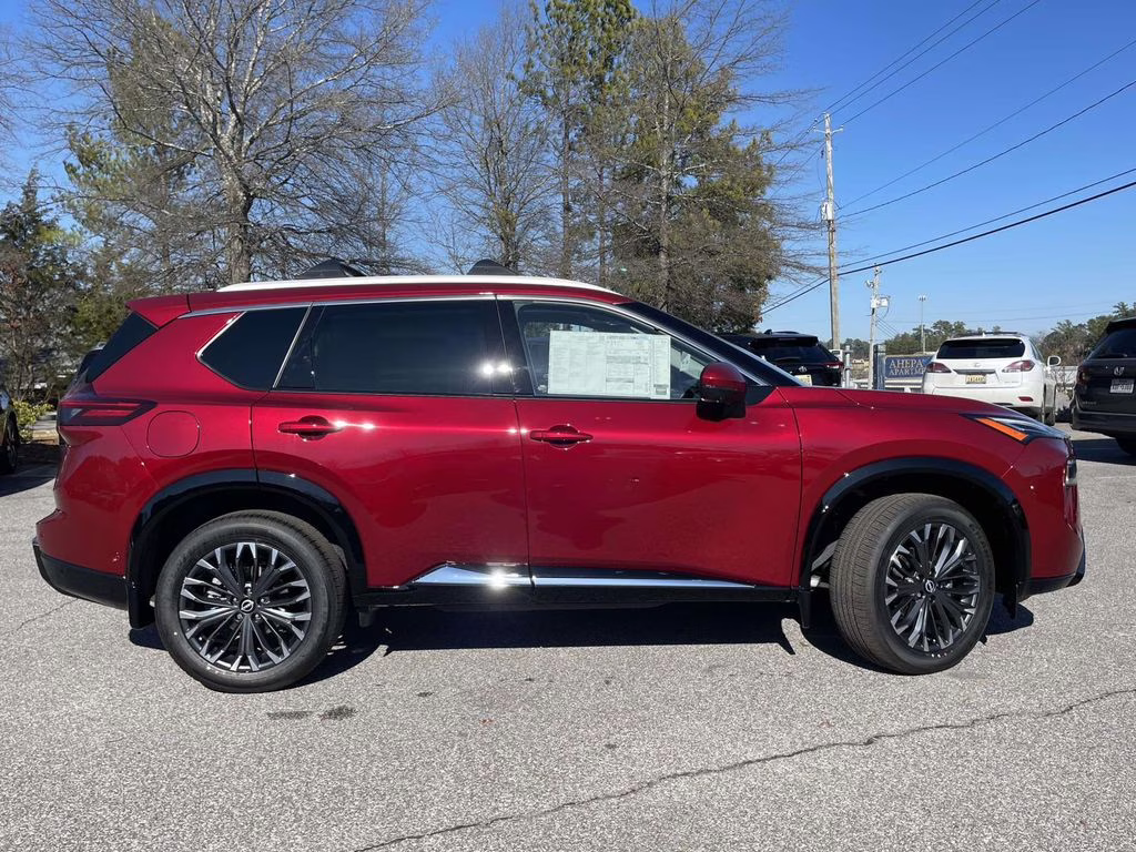 2026 Scarlet Ember Tintcoat Nissan Rogue Platinum AWD SUV