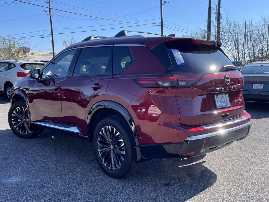 2026 Scarlet Ember Tintcoat Nissan Rogue Platinum AWD SUV