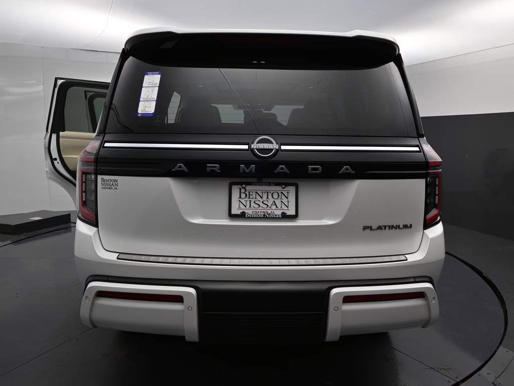 2026 Aspen White Tricoat Nissan Armada Platinum RWD SUV