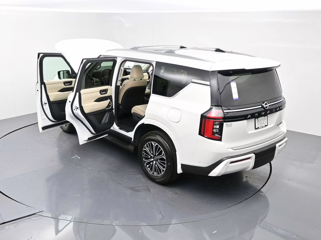 2026 Aspen White Tricoat Nissan Armada Platinum RWD SUV