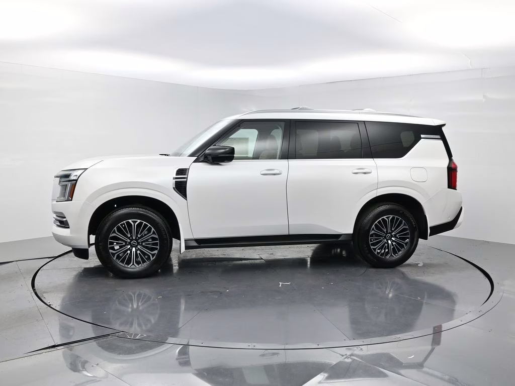 2026 Aspen White Tricoat Nissan Armada Platinum RWD SUV