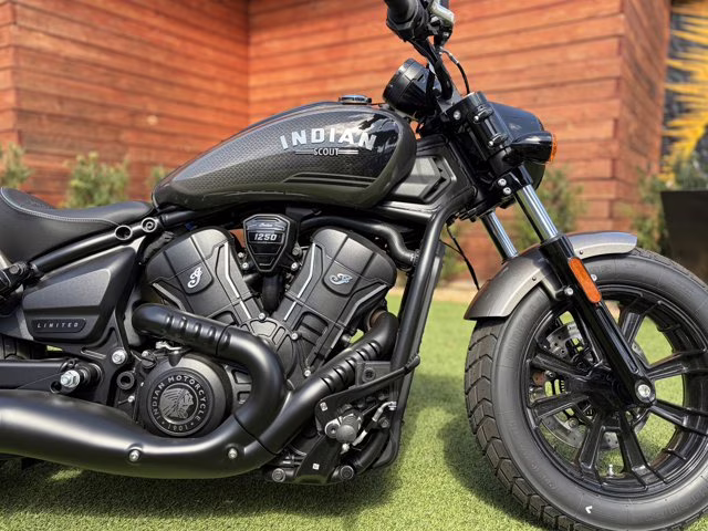 2026 HEAVY METAL Indian SCOUT BOBBER LTD TECH