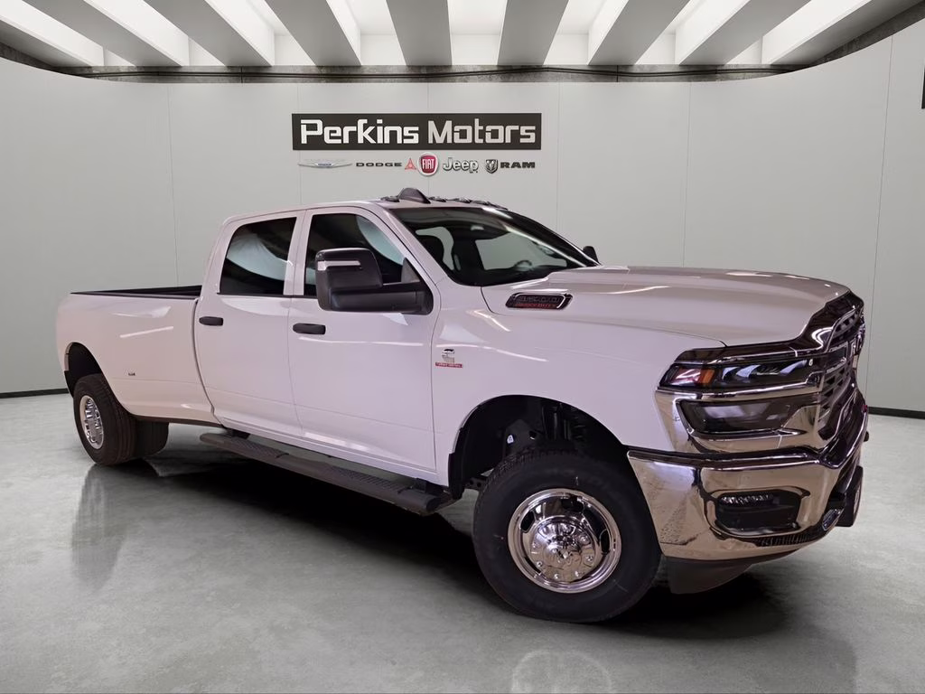 2026 Bright White Clearcoat Ram 3500 Tradesman 4X4 Truck