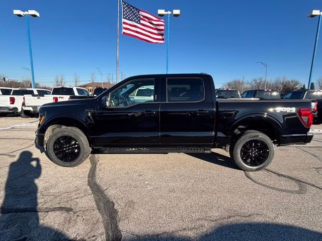 2026 Black Metallic Ford F-150 XLT 4X4 Truck