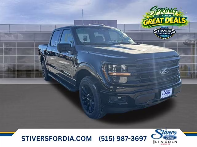 2026 Black Metallic Ford F-150 XLT 4X4 Truck