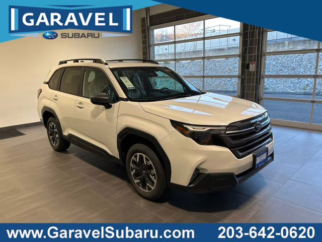 2026 Crystal White Pearl Subaru Forester Premium AWD SUV