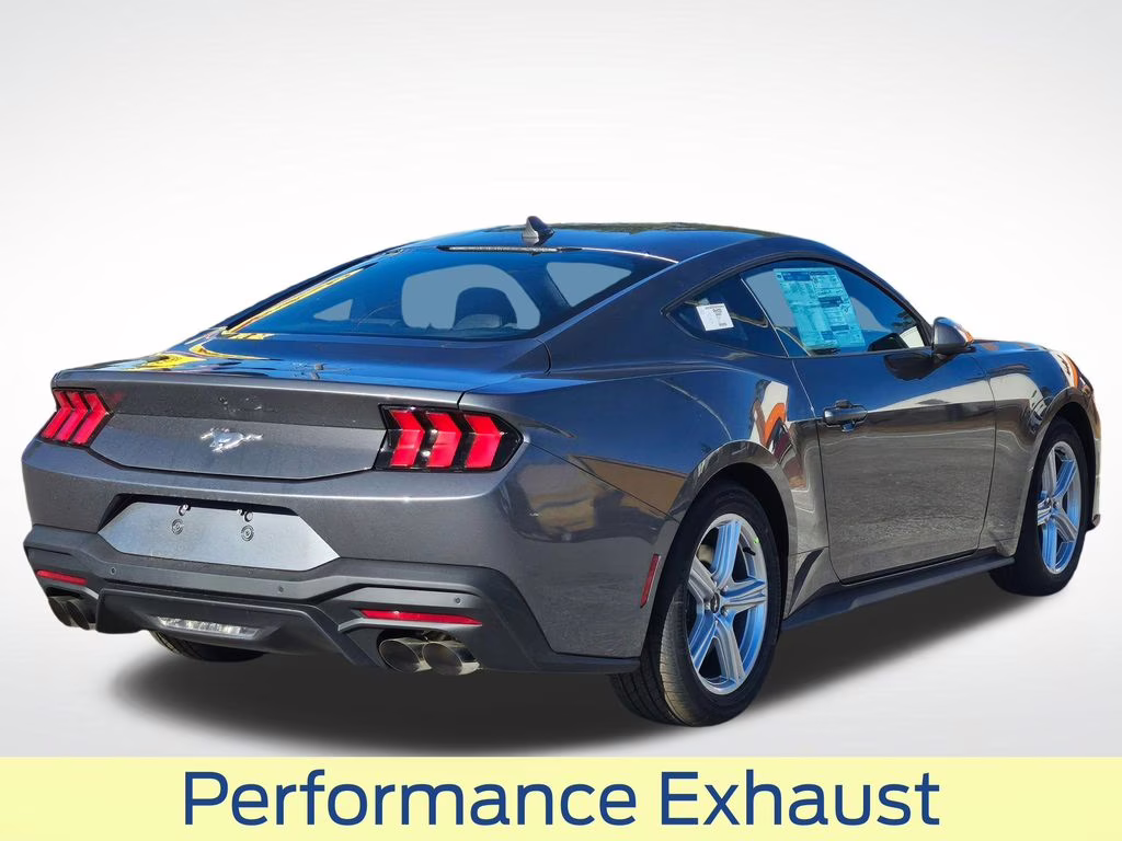 2026 Carbonized Gray Metallic Ford Mustang EcoBoost RWD Coupe