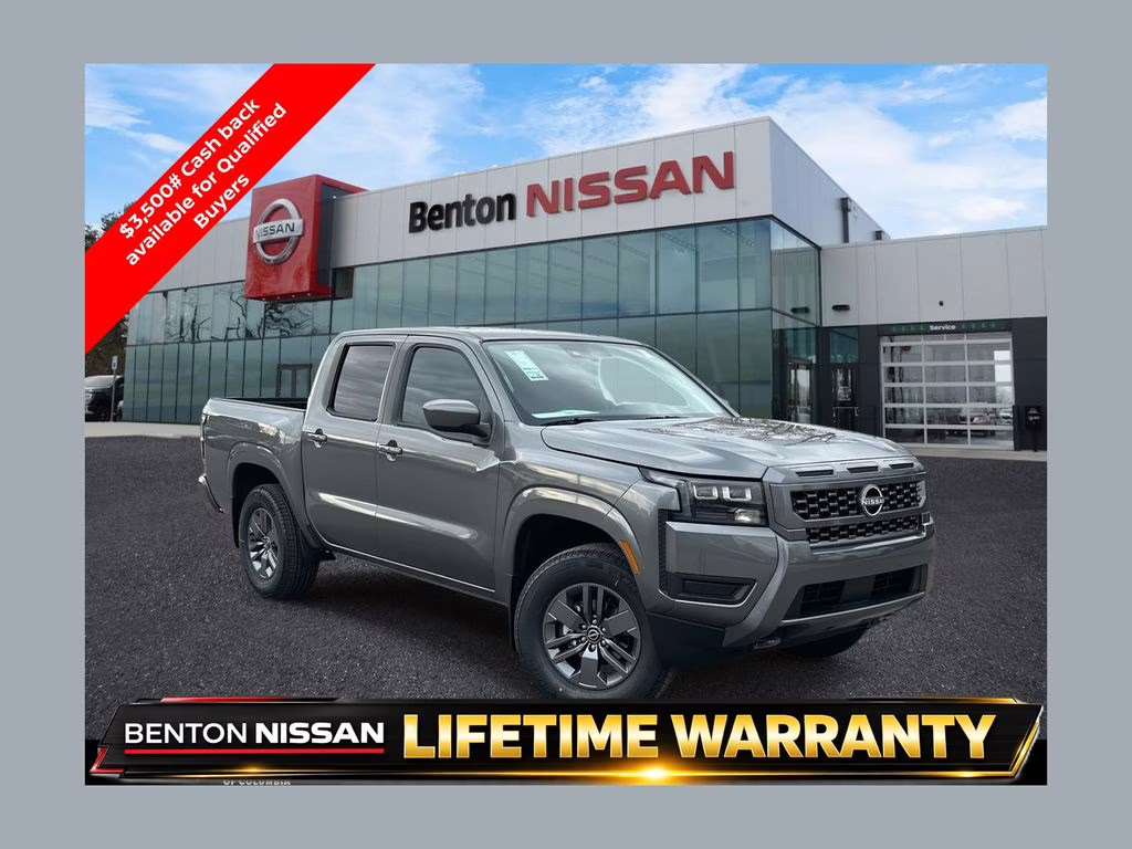 2026 Gun Metallic Nissan Frontier SV 4X4 Truck