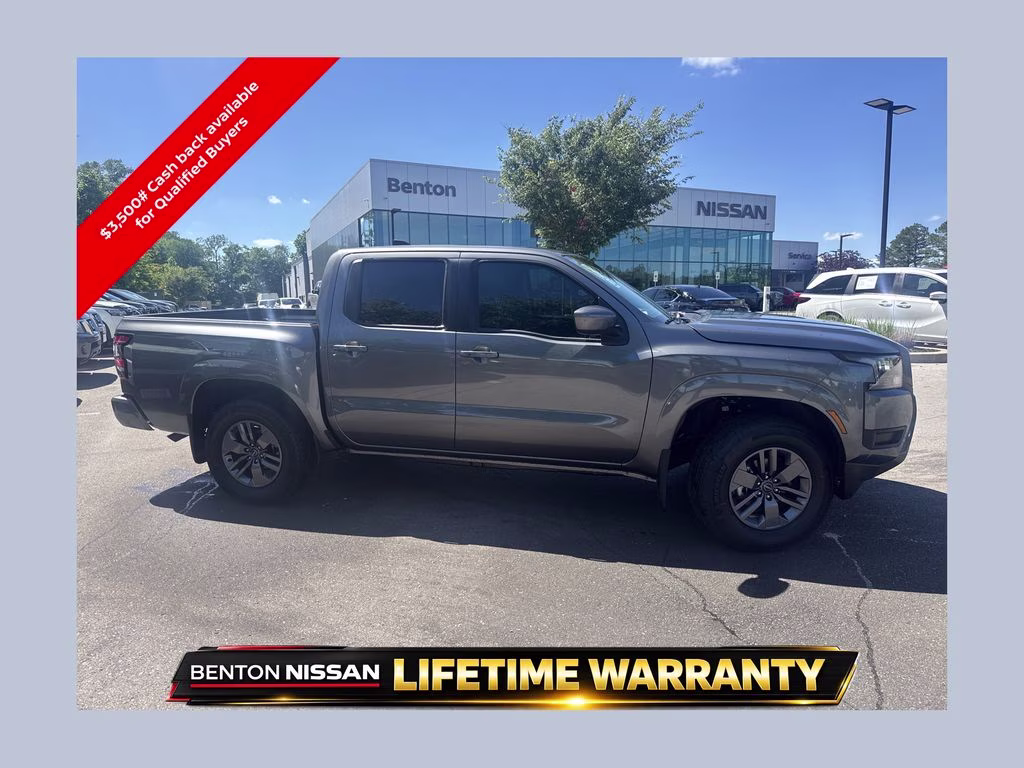 2026 Gun Metallic Nissan Frontier SV 4X4 Truck