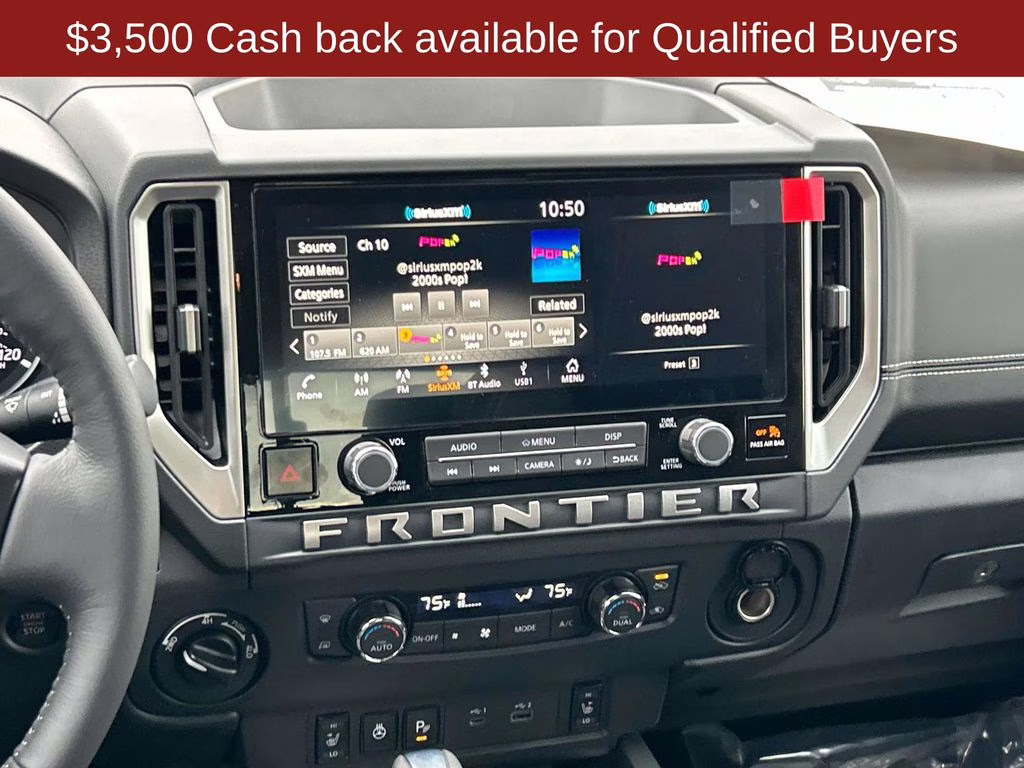 2026 Gun Metallic Nissan Frontier SV 4X4 Truck