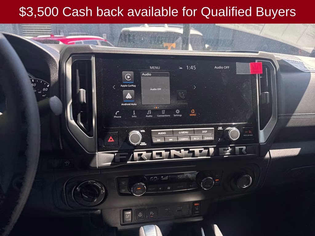 2026 Gun Metallic Nissan Frontier SV 4X4 Truck