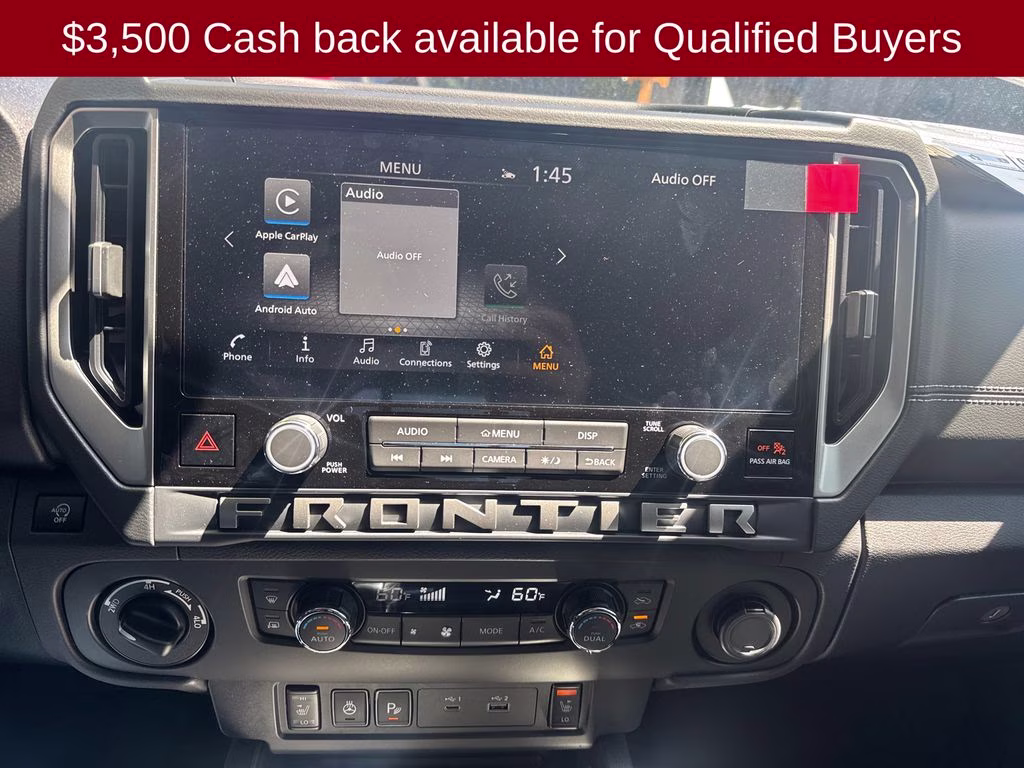 2026 Gun Metallic Nissan Frontier SV 4X4 Truck