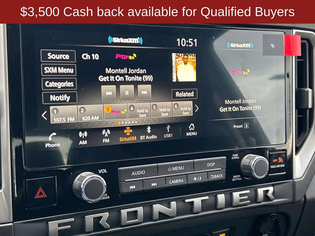 2026 Gun Metallic Nissan Frontier SV 4X4 Truck