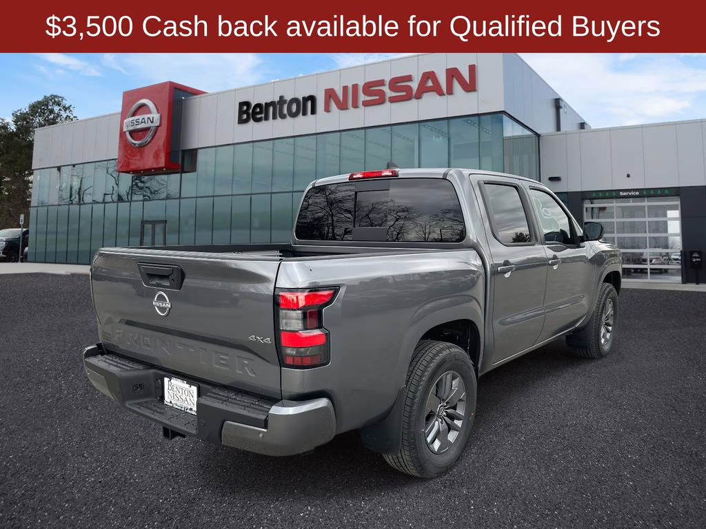 2026 Gun Metallic Nissan Frontier SV 4X4 Truck