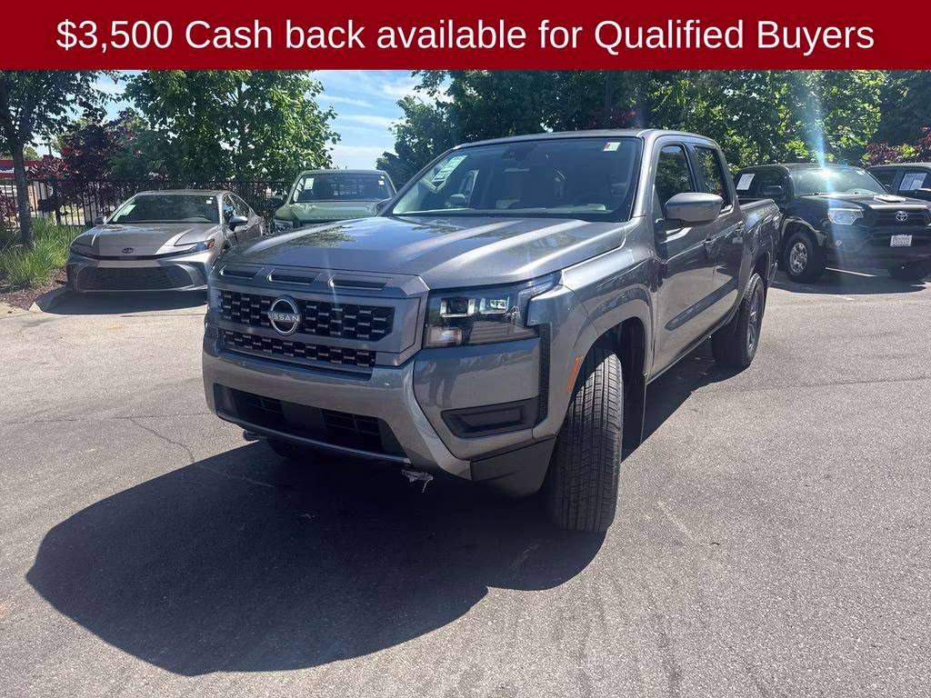 2026 Gun Metallic Nissan Frontier SV 4X4 Truck