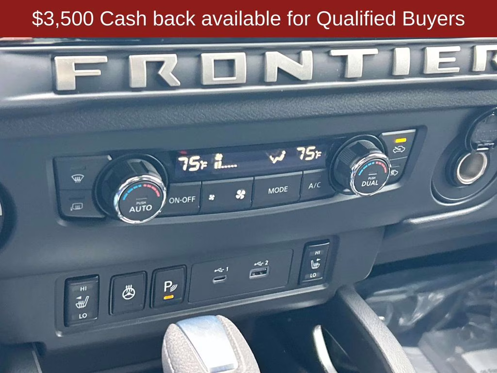 2026 Gun Metallic Nissan Frontier SV 4X4 Truck