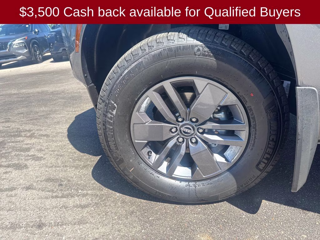 2026 Gun Metallic Nissan Frontier SV 4X4 Truck