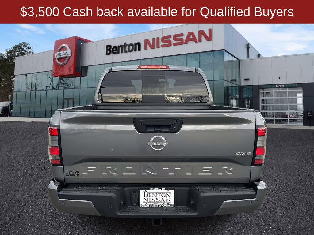 2026 Gun Metallic Nissan Frontier SV 4X4 Truck