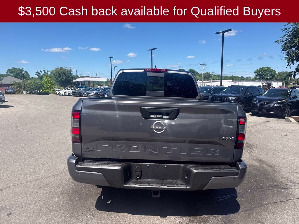 2026 Gun Metallic Nissan Frontier SV 4X4 Truck