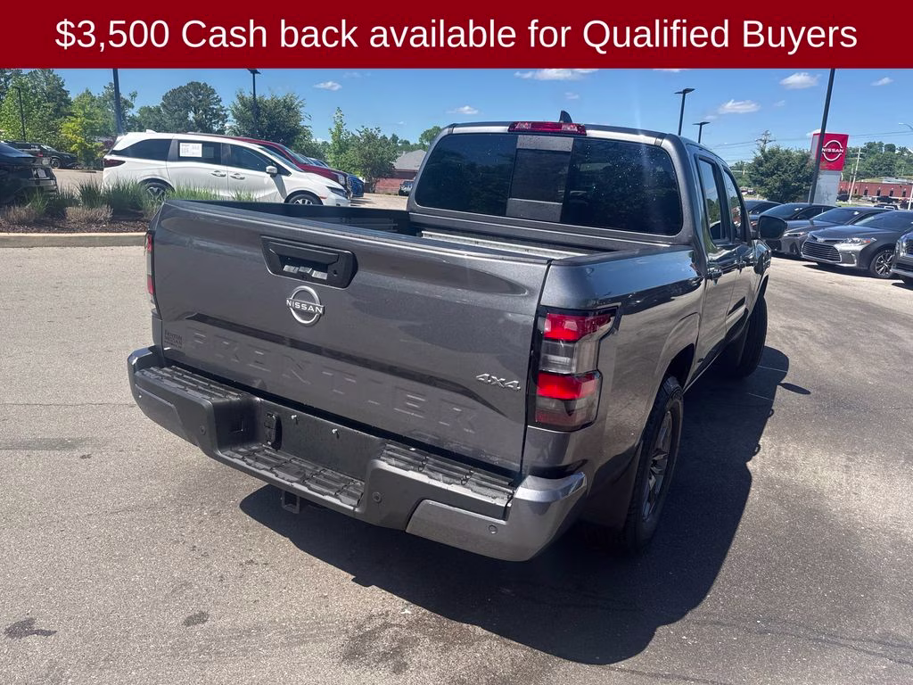 2026 Gun Metallic Nissan Frontier SV 4X4 Truck