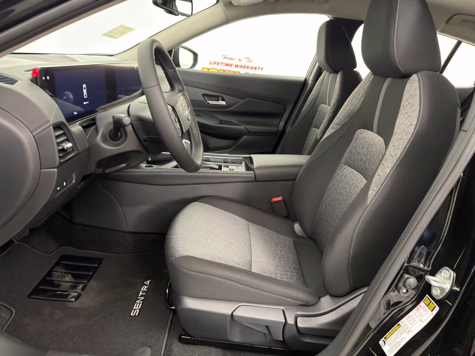 2026 Super Black Nissan Sentra SV FWD Sedan