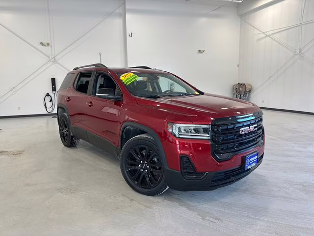 2023 Volcanic Red Tintcoat GMC Acadia SLE AWD SUV