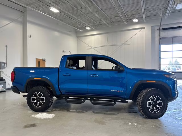 2024 Dynamic Blue Metallic GMC Canyon AT4X 4X4 Truck