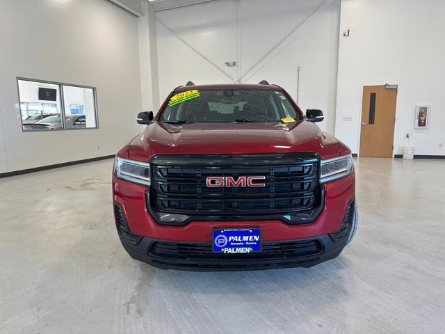 2023 Volcanic Red Tintcoat GMC Acadia SLE AWD SUV