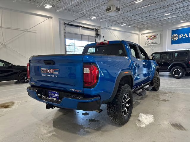 2024 Dynamic Blue Metallic GMC Canyon AT4X 4X4 Truck