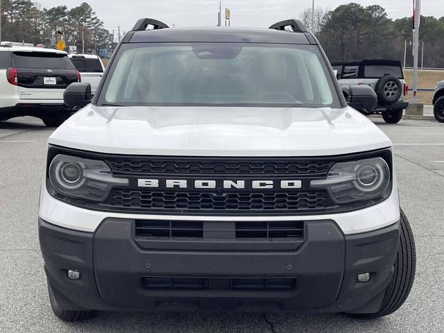 2025 Oxford White Ford Bronco Sport Outer Banks 4X4 SUV