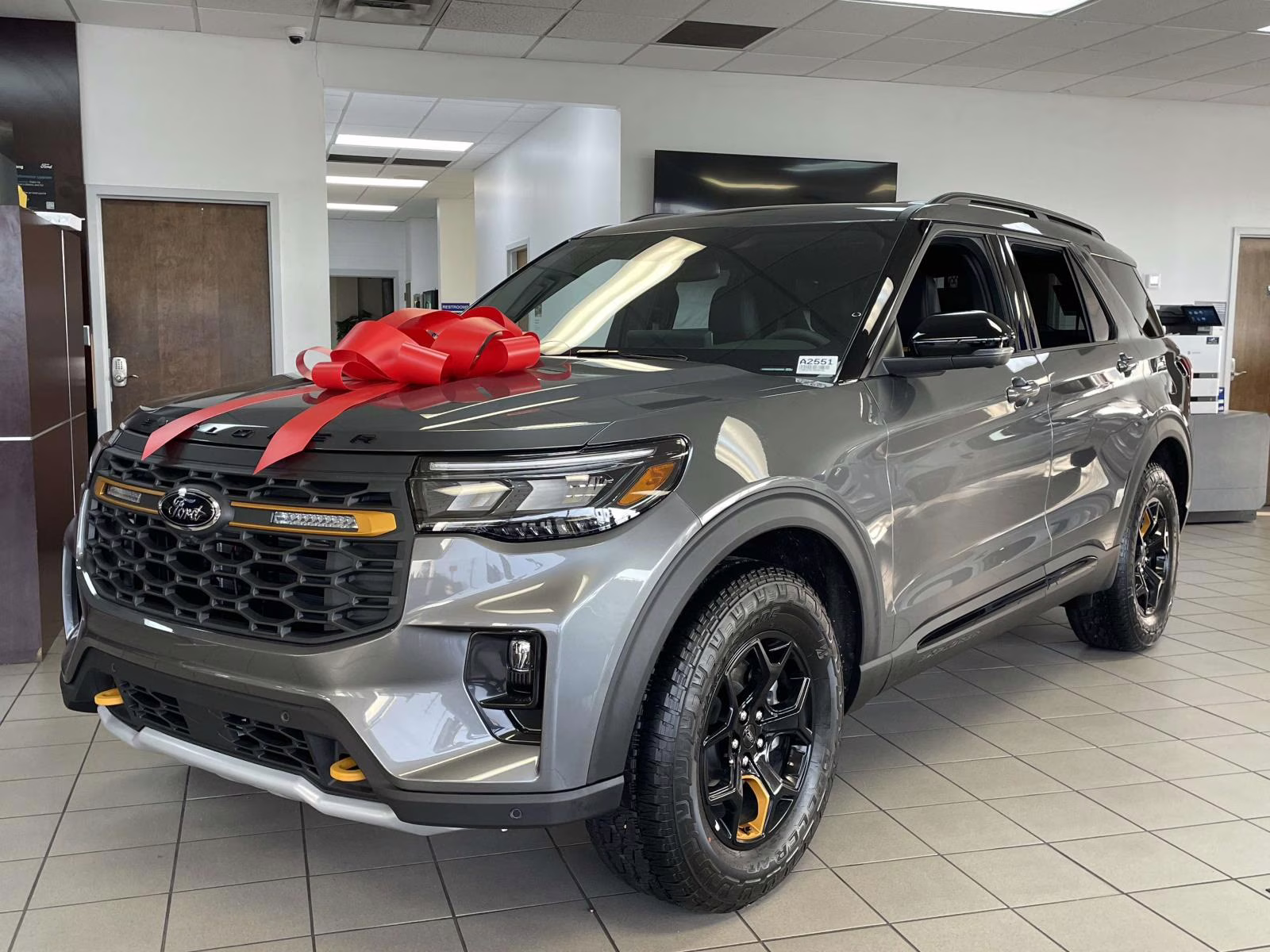 2026 Gray Metallic Ford Explorer Tremor 4X4 SUV