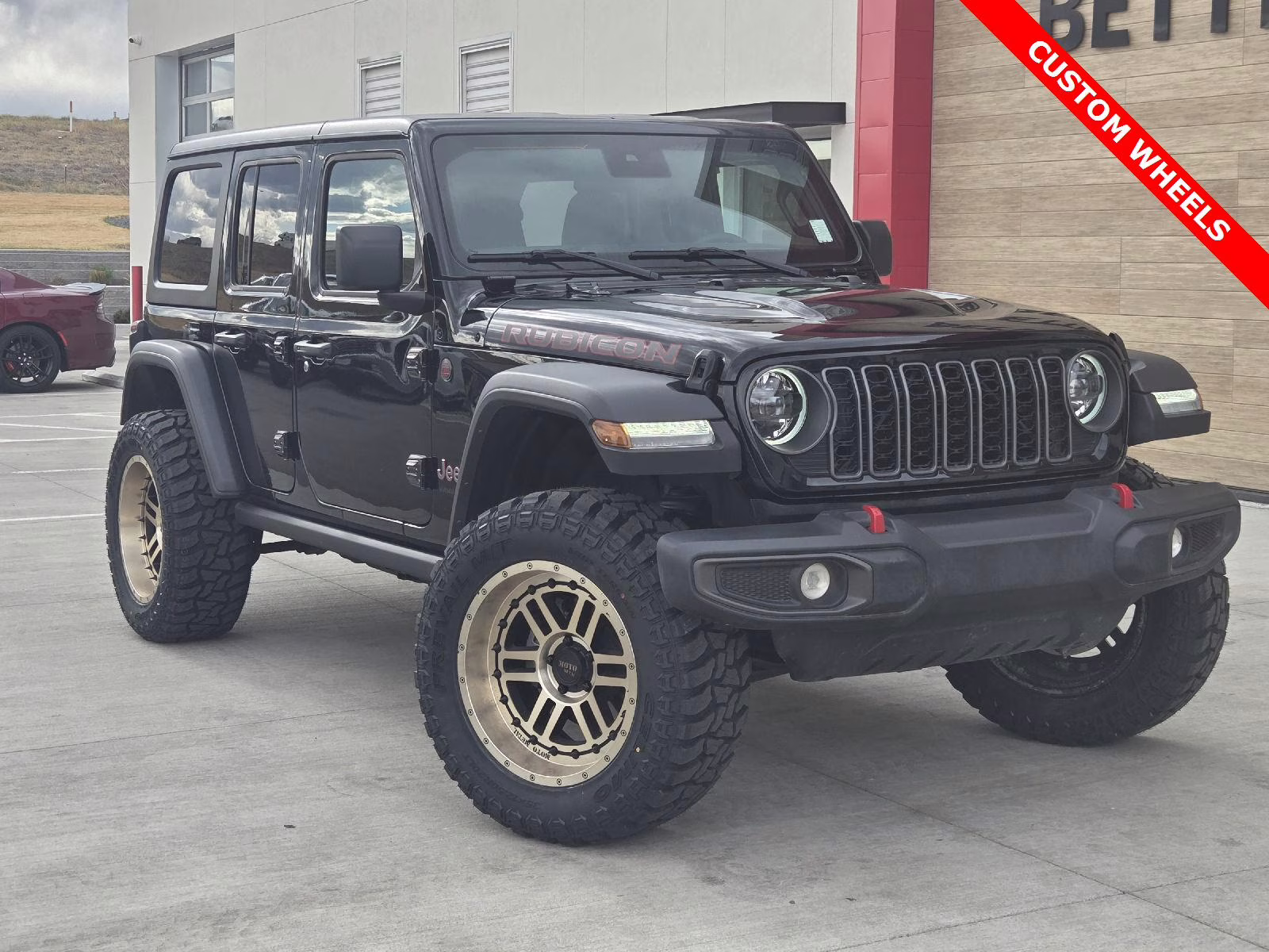 2025 Black Jeep Wrangler Rubicon 4X4 SUV