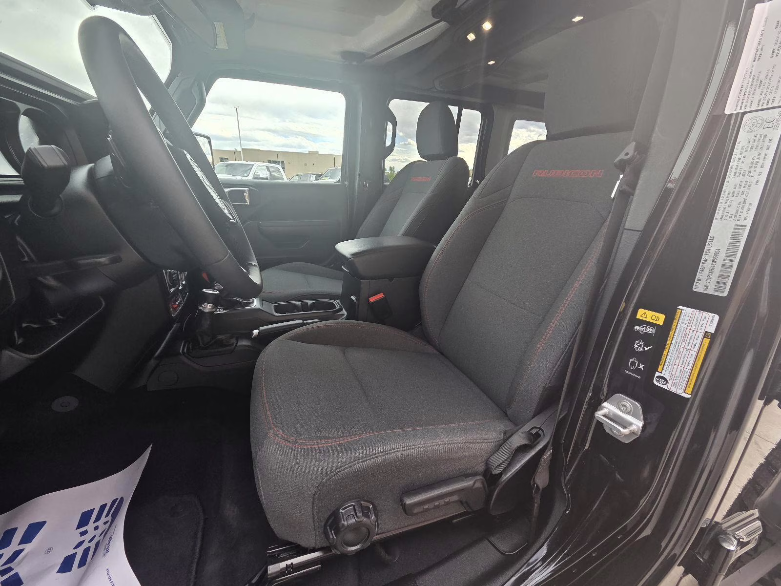 2025 Black Jeep Wrangler Rubicon 4X4 SUV